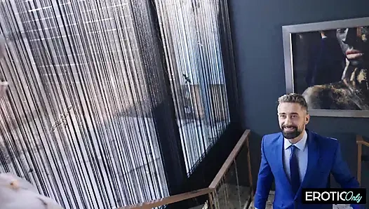 Grandma Ilse Is as Horny as a 20-year-old, Her Young Arabian Stallion Loves Her Plump Body