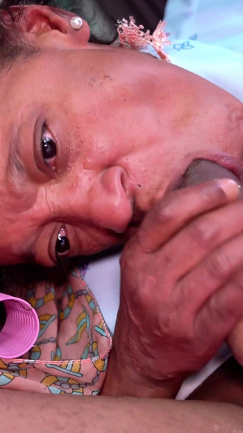 Ebano nonna cazzone nero culo scopata durante la guida