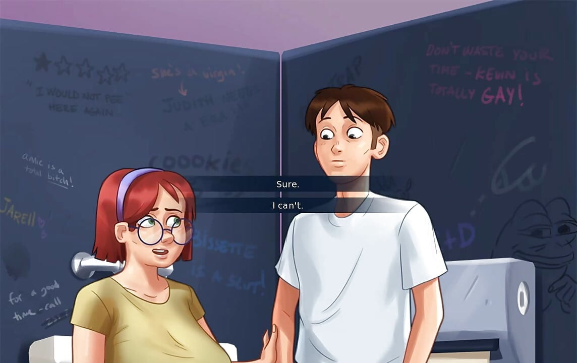 Summertime Saga Reworked - 5 i College Toaletter av Misskitty2k