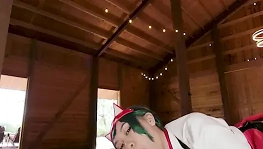 VRCosplayx Kimmy Kimmy Kim как OVERWATCH 2 KIRIKO хочет сгладить недопонимание с чистой страстью, часть 1