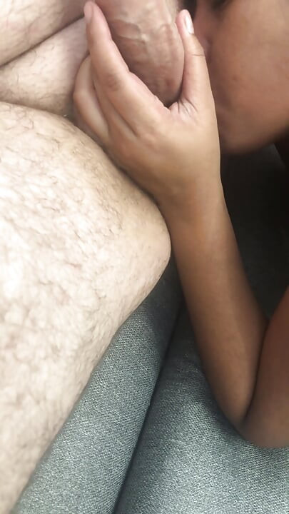 Indonesian Slut Licks Dick and Balls