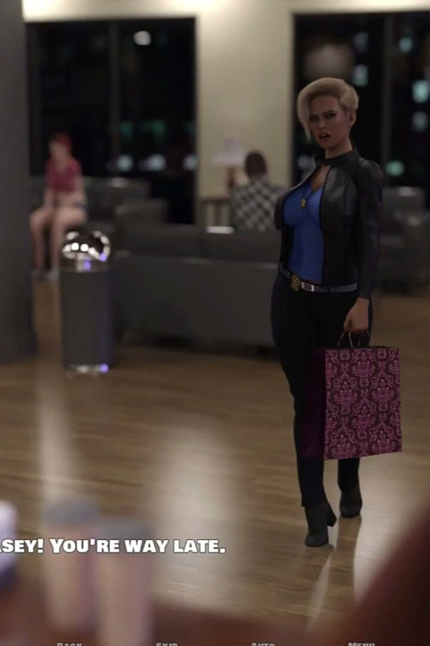 Hot Lesbean Cop with Hot MILF Blonde Kissing - MILF Obsession - E57