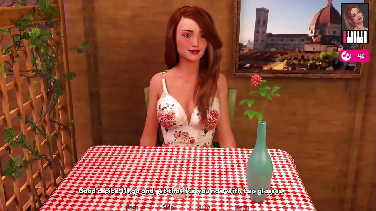 Melody #10 - Rebecca memberikan saya blowjob.