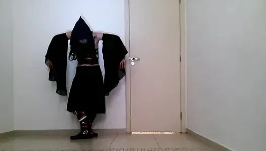 Meine freak-art und weise, ein erschreckendes sinnliches gothic-mädchen zu sein