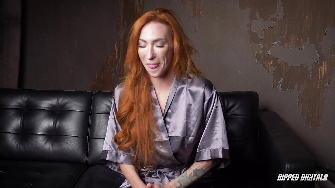 Bondage Redhead Sophia Locke Giggles During Quality Assurance
