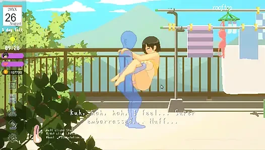 Хентай игра - секс с горячей грудастой женщиной