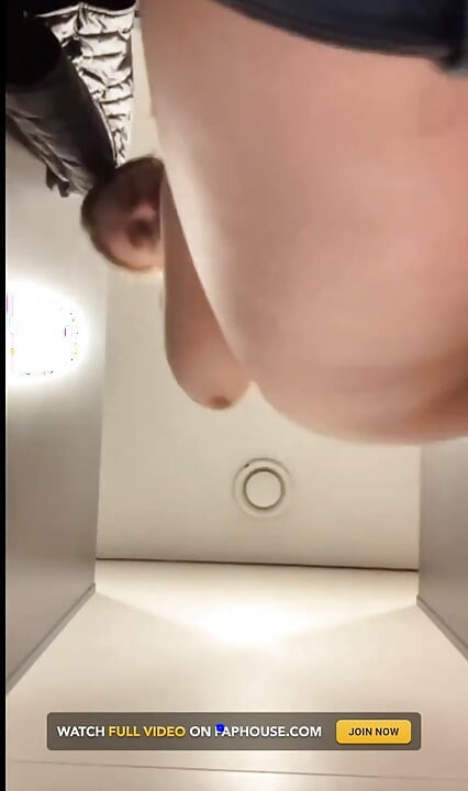 Fingering Tight Anal in Public Place. Face Sitting. Masturbate so Hot