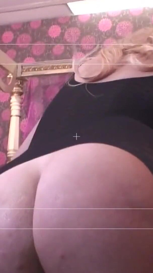 Curvy mature blonde with glasses can suck three cocks | Clip 1