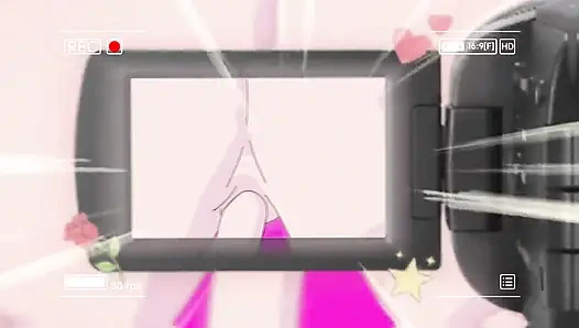 Hinata şişman bir yarağı sıvazlıyor ve amını parçalıyor