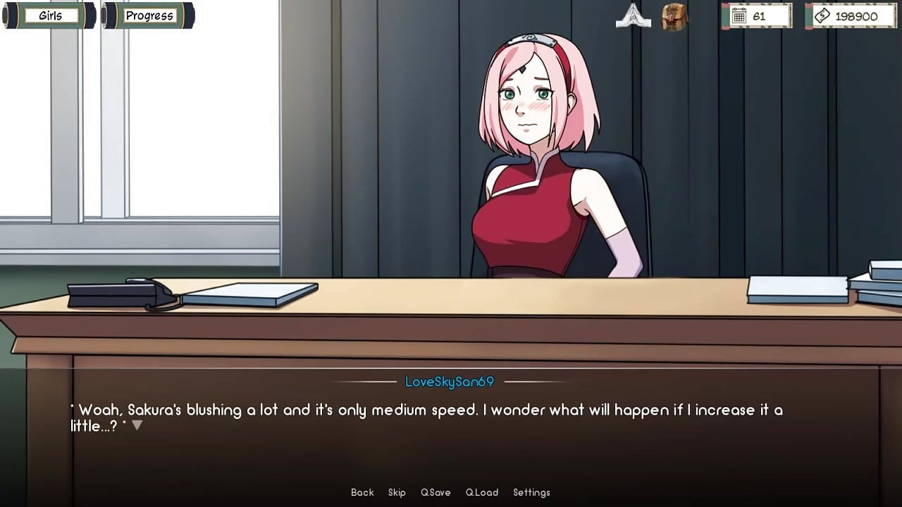Kunoichi Trener - Naruto Trener v0.19.1 Dio 94 Napaljena Sakurin Vibrator od Loveskysan69
