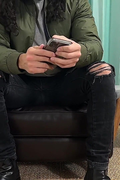 Peaking on Nathaniel's Socks & Feet
