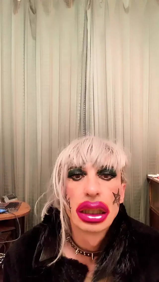 trans slut on the panel