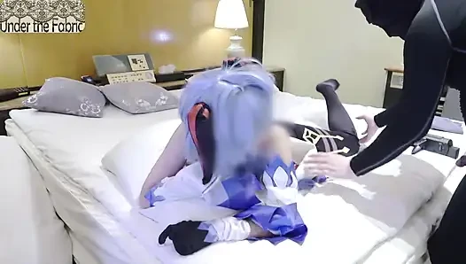Bürodame baker wochenende cosplayer ganyu themen-hardcore-sex höhepunkt