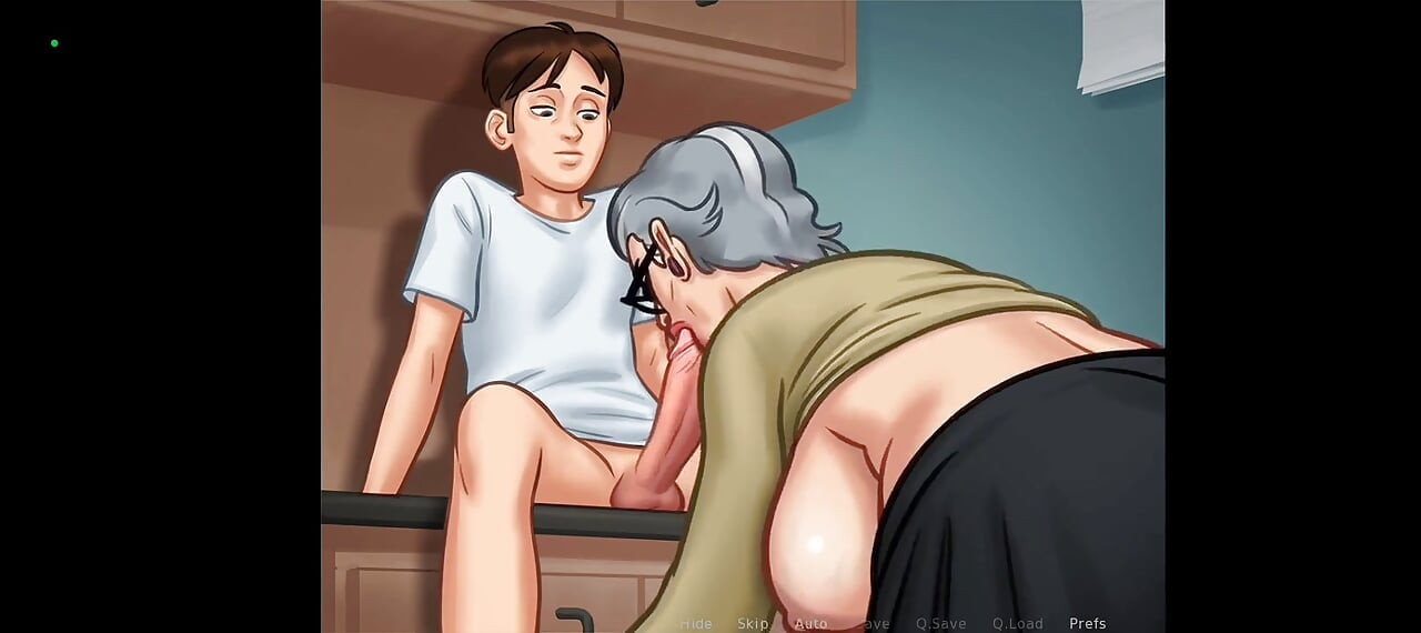 Granny Takes on Big Dick