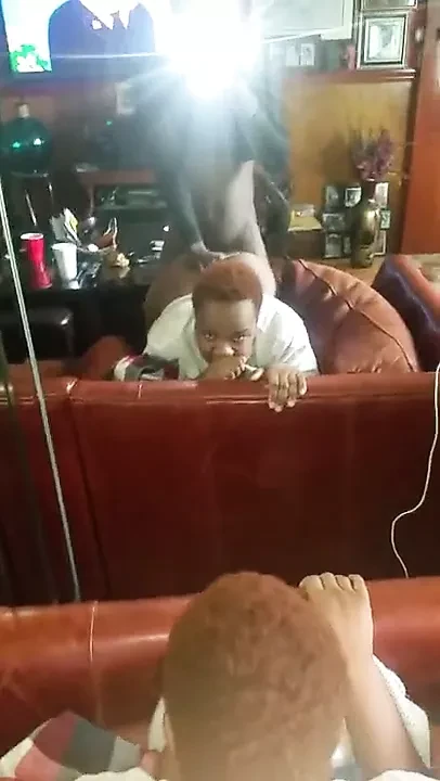 Mirror Phat Ass BackShot On The Couch
