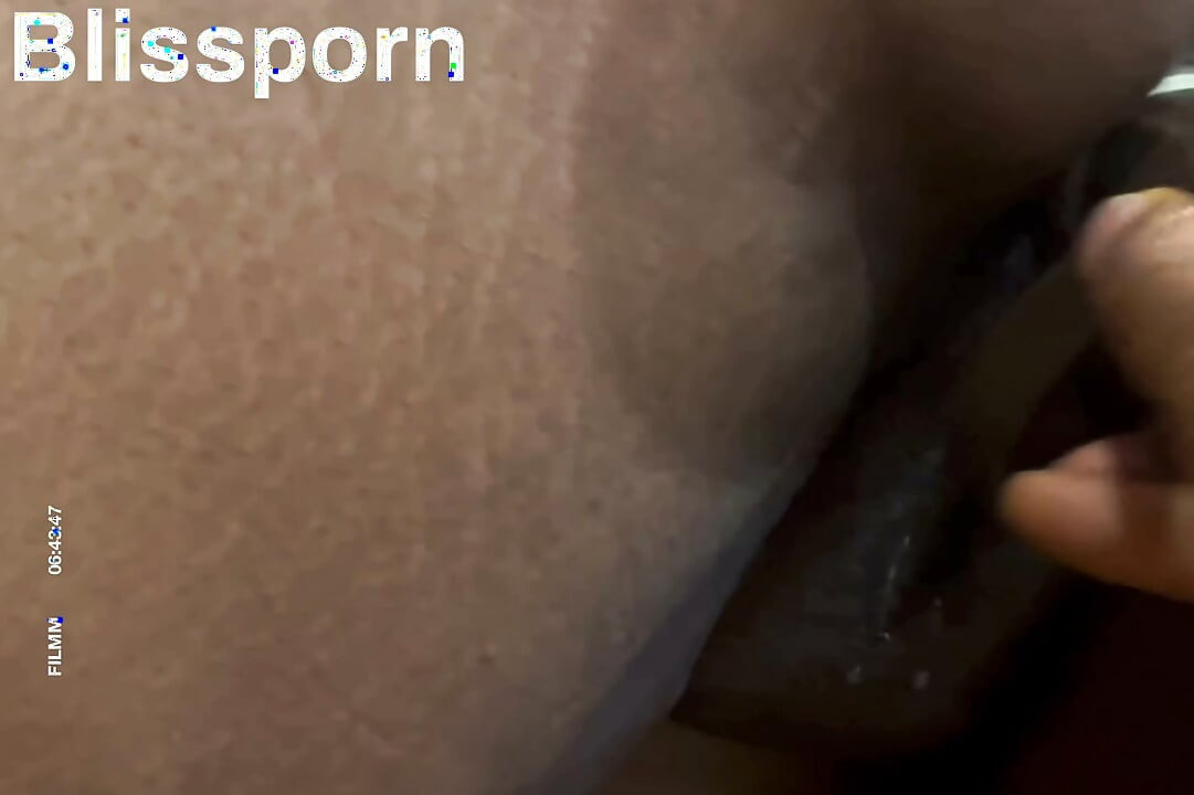 Dildo BBC doggy fuck na African BBW