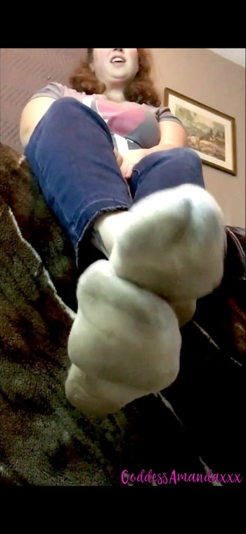 Thrilling moment from "Smell My Dirty Feet & Worn Socks"