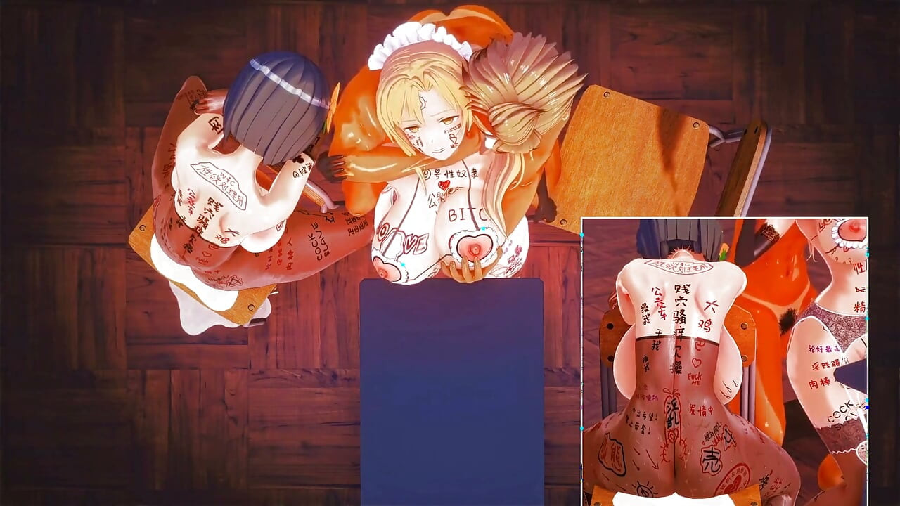 Sao - seks hardcore terbaik cewek kulit hitam asuna dan suguha - muncrat & dicrot di dalam - animasi hentai 3d
