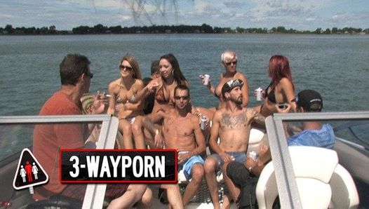 3-Wege-Porno - Schnellboot-Gruppenorgie - Teil 1