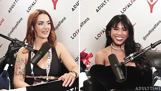 Ember Snow en sevdiği baharatlı oyuncaklarını ve tekniklerini ortaya çıkarıyor! | Adult Time Podcast