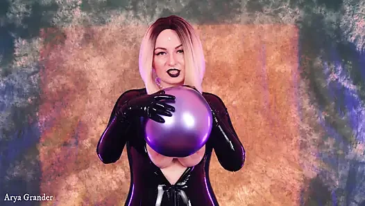 Video fetish balon udara karet pov