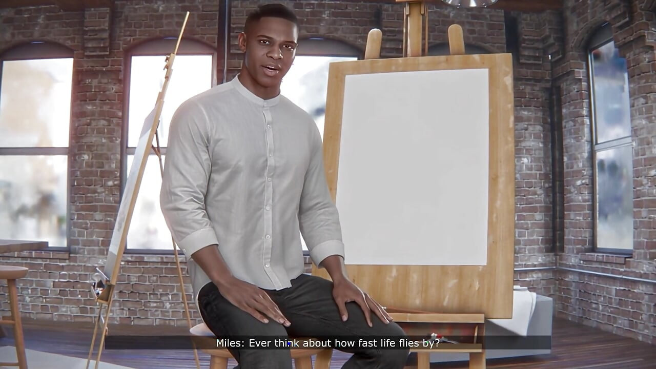 Esposa pervertida engañando a su marido con un instructor de bbc (sexgame realista en 3D)