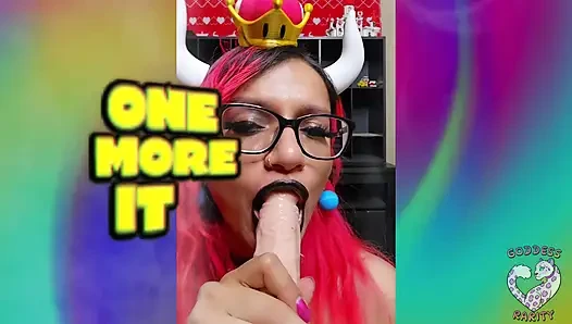 Göttin Seltenheit liebt es, Mario einen als Bowsette zu geben