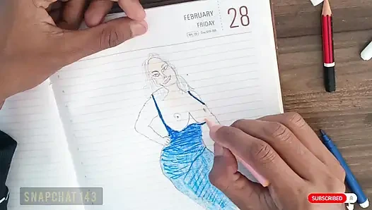 Komal sedang bersama guru untuk ujian tetapi suasana hatinya berubah.