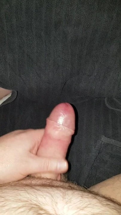 Playing with my cock