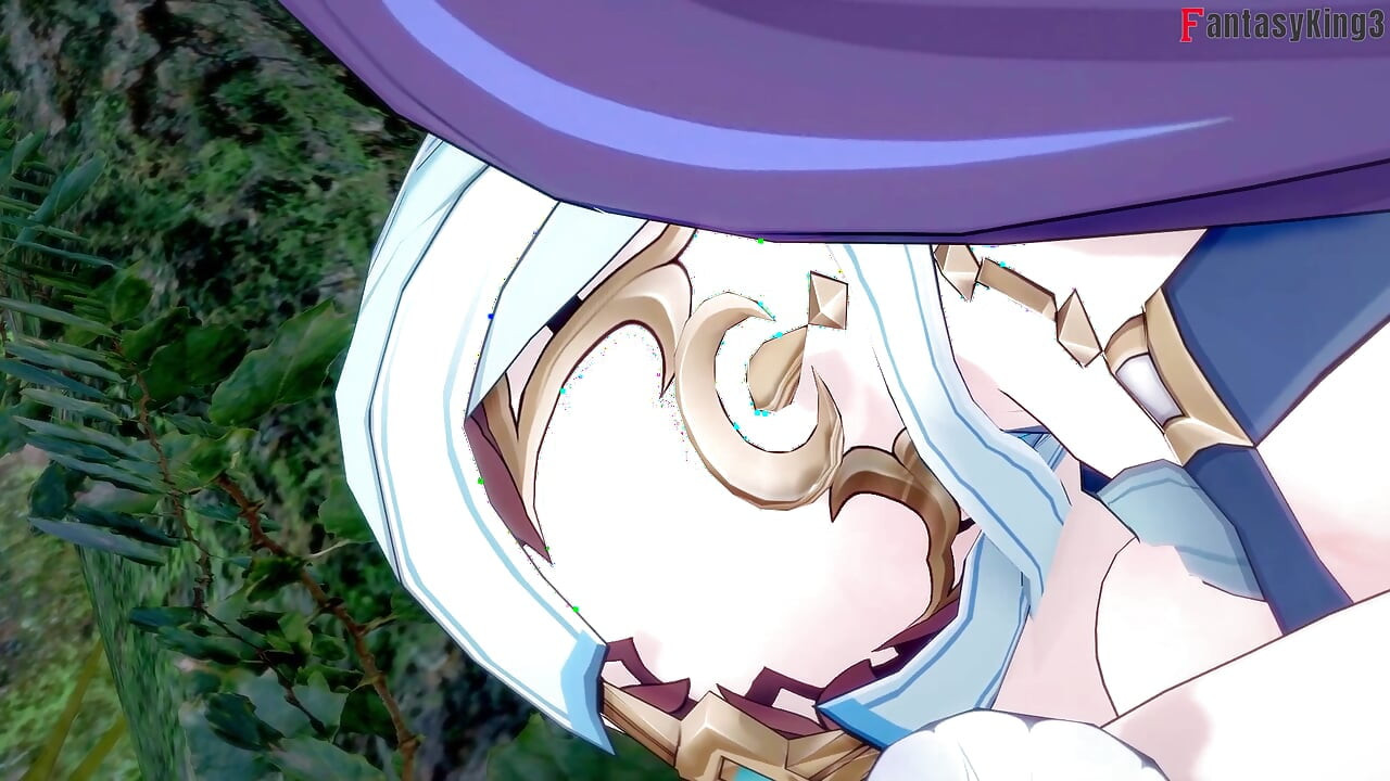 Lauma quente ahegao sexo na floresta - Genshin Impact