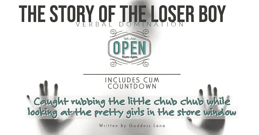 AUDIO ONLY - The loser boy with the little chub chub meets the super cute cruel girls at the store