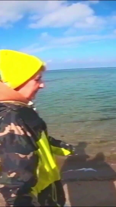 SISSY PET OUTDOORS - Walking your balls on the beach! | Clip 1