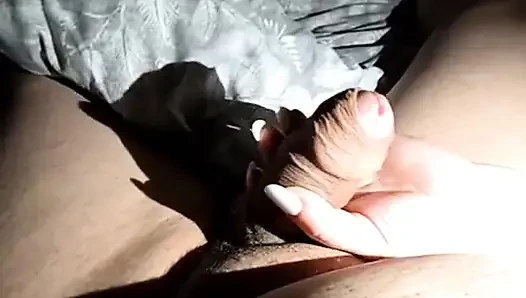Step Mom Making a film by Handjob step son Big dick