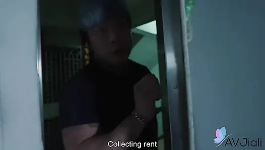 Ibu kos melihat lina masturbasi dan muncrat saat bersembunyi di tempatnya