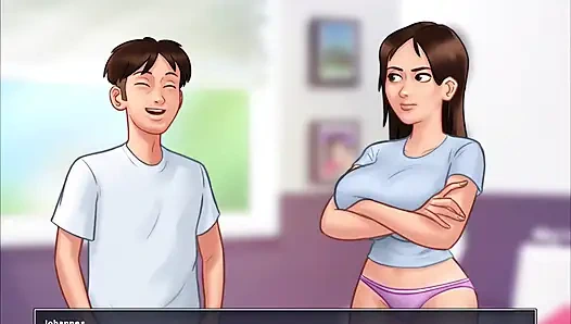 Kisah musim panas: jenny akhirnya ngentot aku di webcam