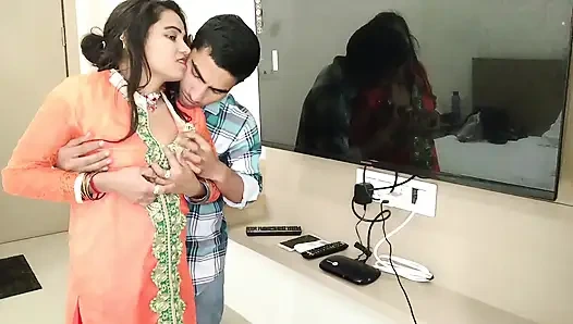 TV banane aaya tha bhabhi ko chod diya