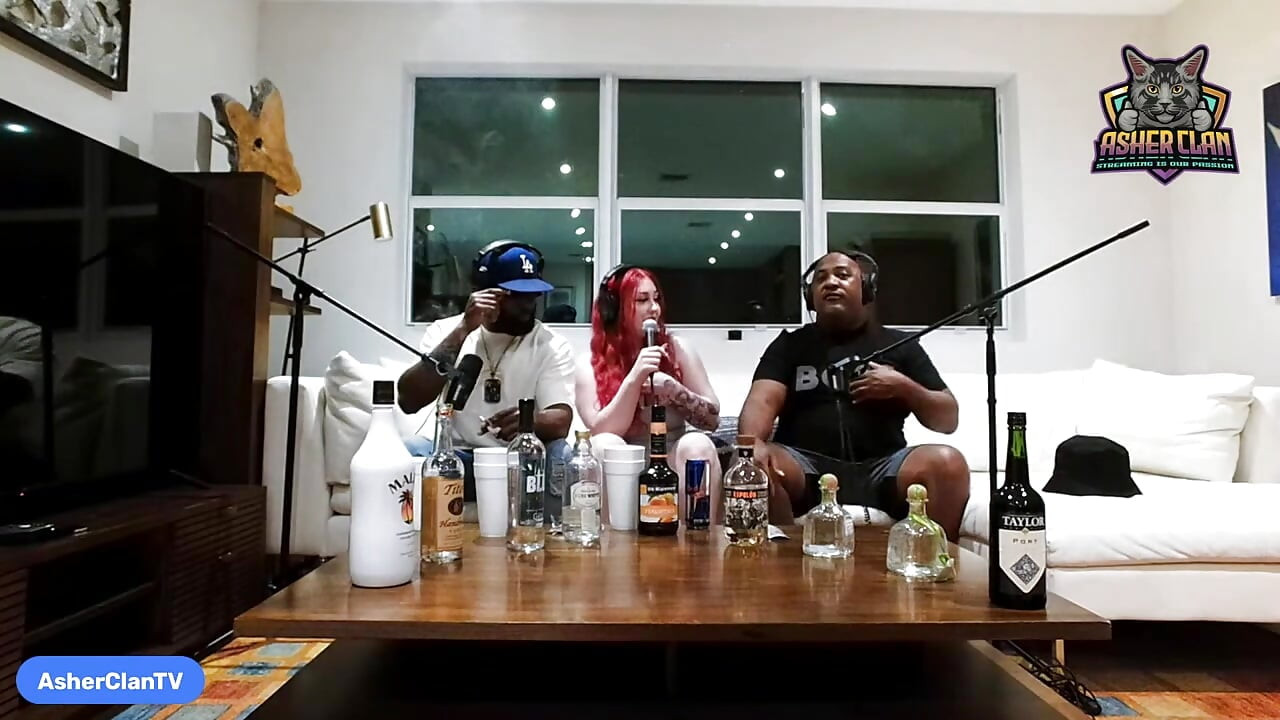 Asherclantv Podcast Feat Adult Stars Arietta Adams, Ace Bigs și Mrflourish Podcast Asherclantv