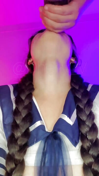 Making the Hottie Suck My Dick!