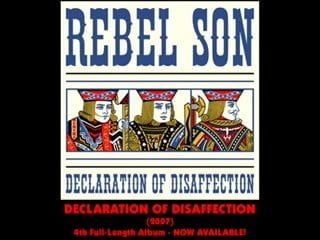 Rebel Stepson - Face Down (ein toller Southern-Rock-Song)