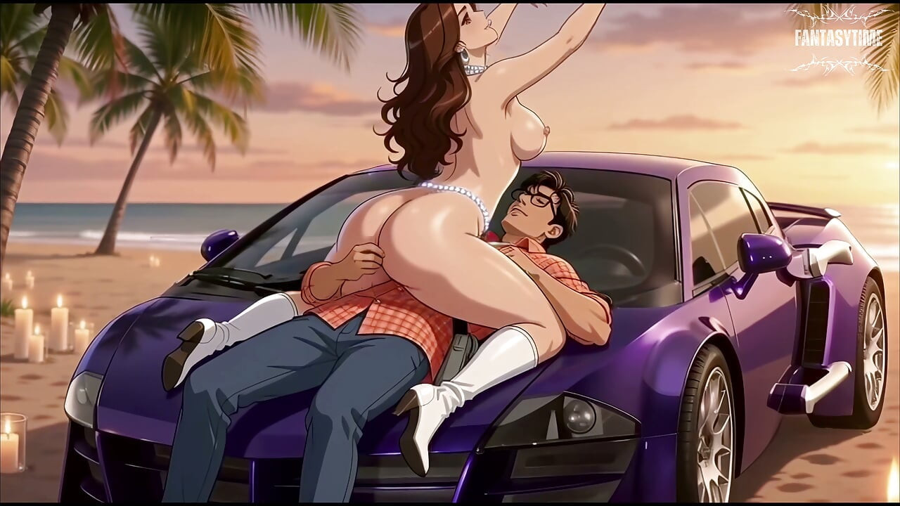 Feel the thrill -TAARZAN (The Ghost Car) become a sex party car for Raj & Priya