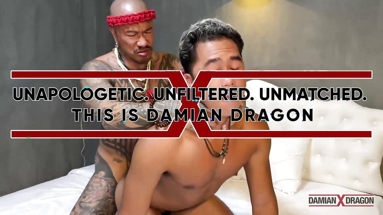 Muscle DILF Damian Dragon Seduces Ryuji Suzuki To Destroy His Asshole