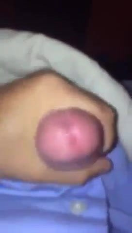 Jerking off cum