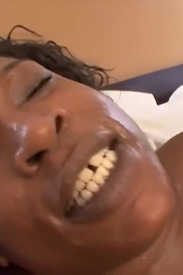 Ebony BBW fucked by young black dude