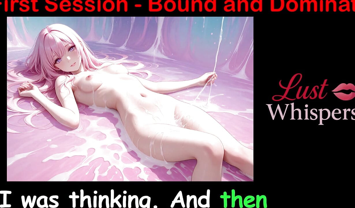 Første session bundet og domineret - engelsk Audio Sex Story