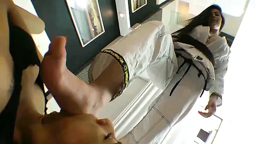 Karateka Feet Face by Pandora Cruel and Slave Pat