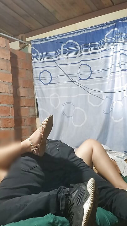 I suck his cock and then the bricklayer fucks me hard