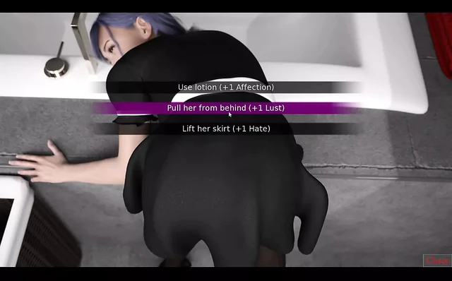 Indecent Desires - Stepmother got stuck in the bathroom
