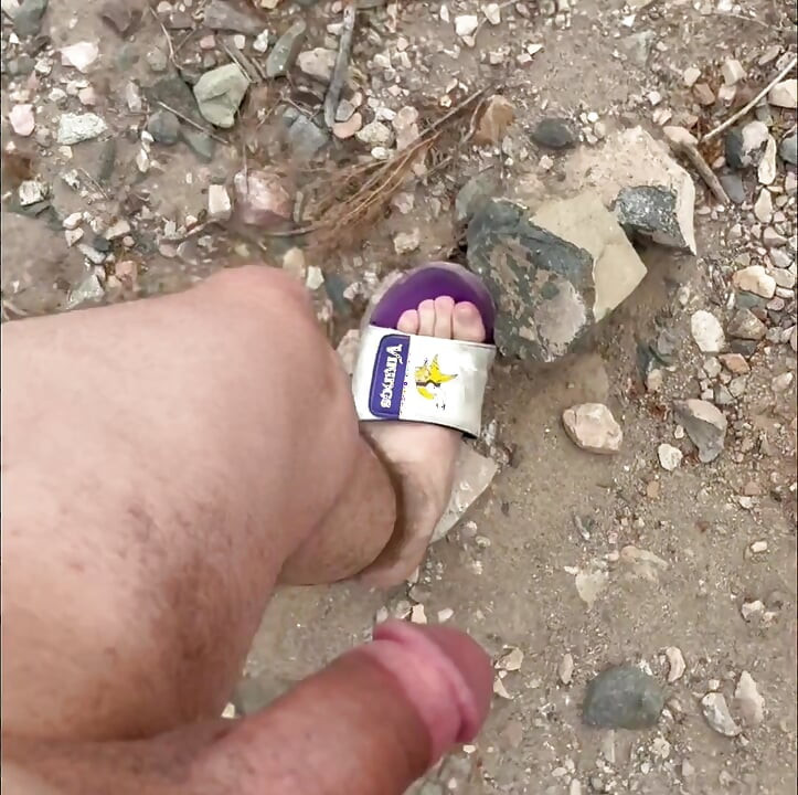 straight nikbanger goes wild in the public outdoors