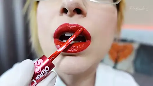Xxx Desi Red Lipistic Sex Video Mobile - Free Red Lipstick Porn Videos | xHamster