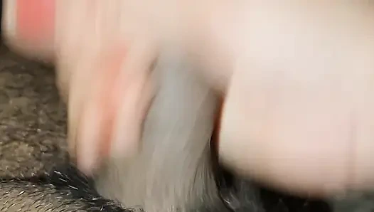 Kocamın büyük yarak masajı